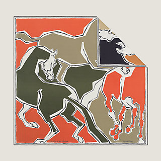 La Danse des Chevaux double face scarf 90 | Hermès Singapore